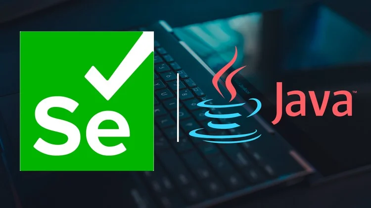 Selenium and java logos